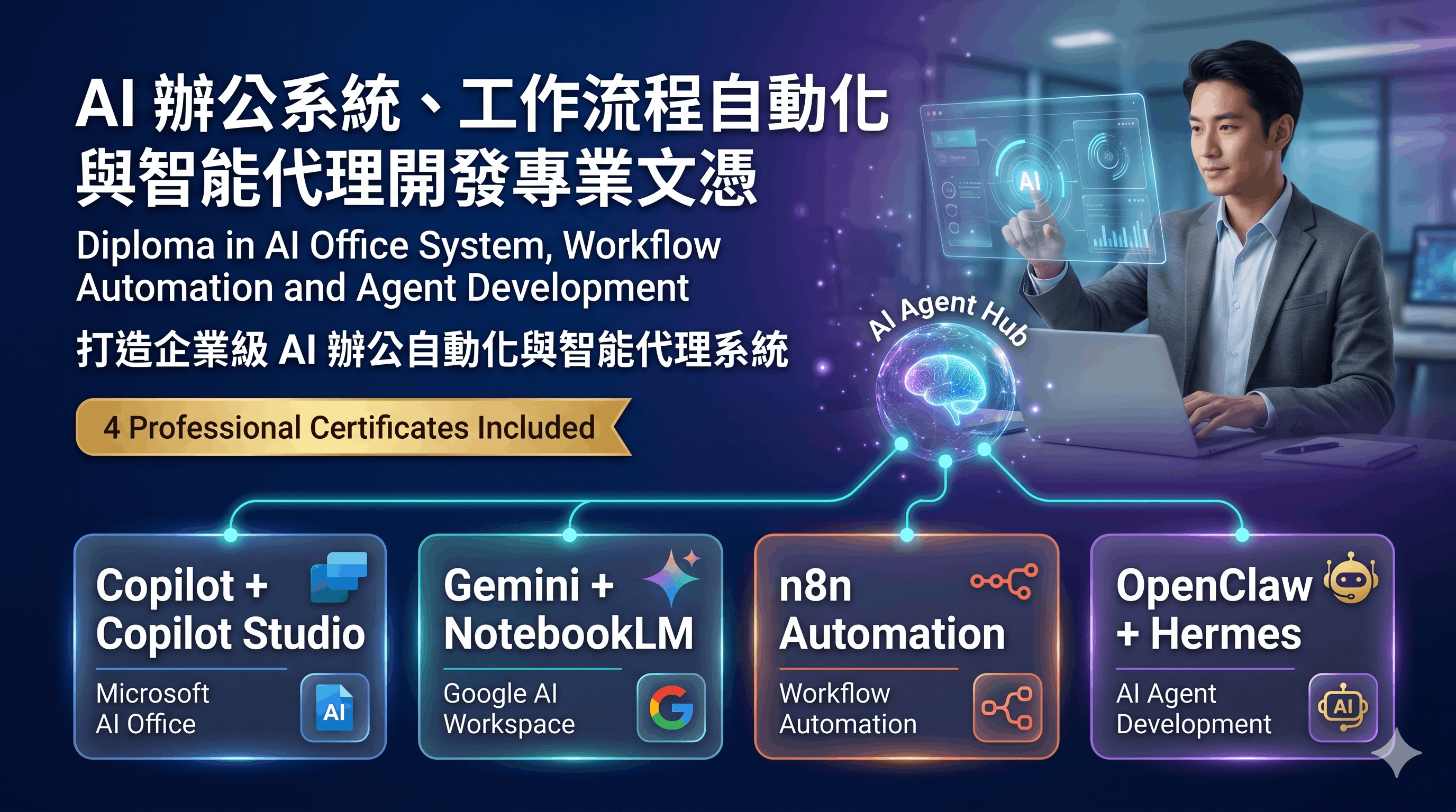 AI Office Workflow Automation and Agent Development Diploma