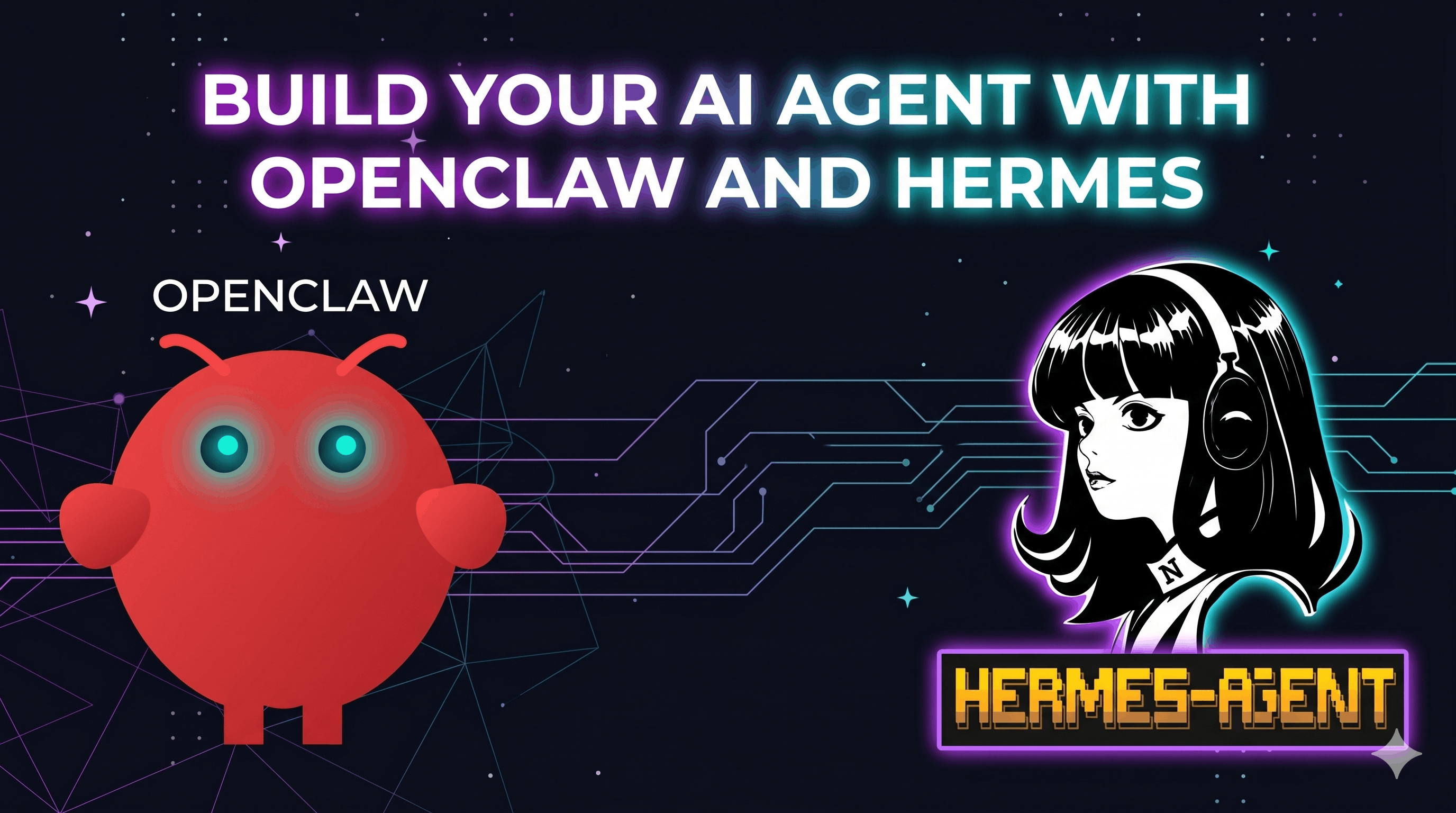 OpenClaw and Hermes AI Automation Course Banner