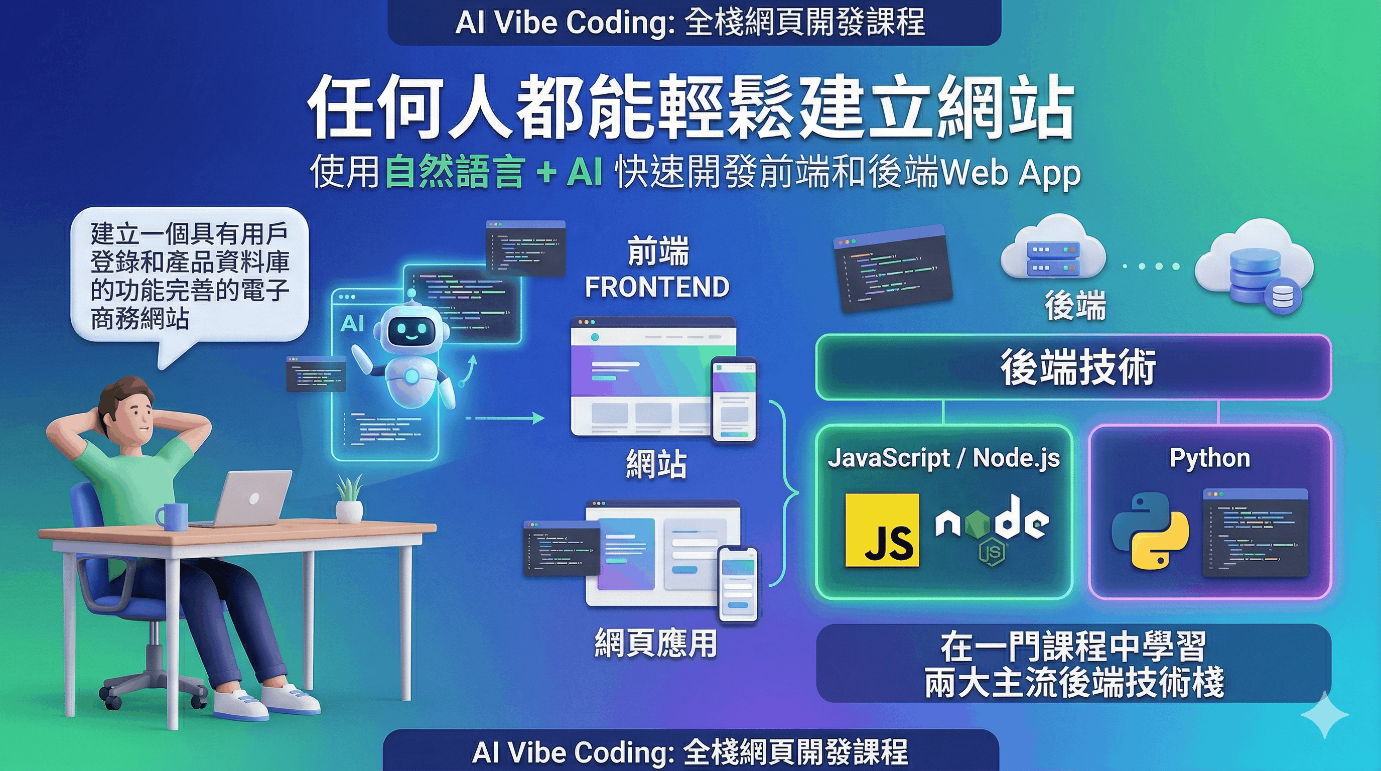 Vibe Coding Web Development Course Banner